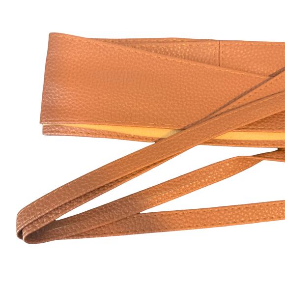2/$30 Belt Wrap Around Waist Camel Boho Gypsy Cinched - Picture 5 of 5